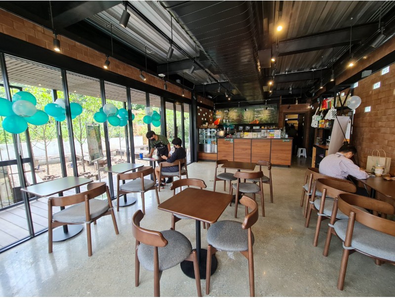 Cafe Amazon - สาขา ศูนย์เรียนรู้ป่าในกรุง, ประเวศ